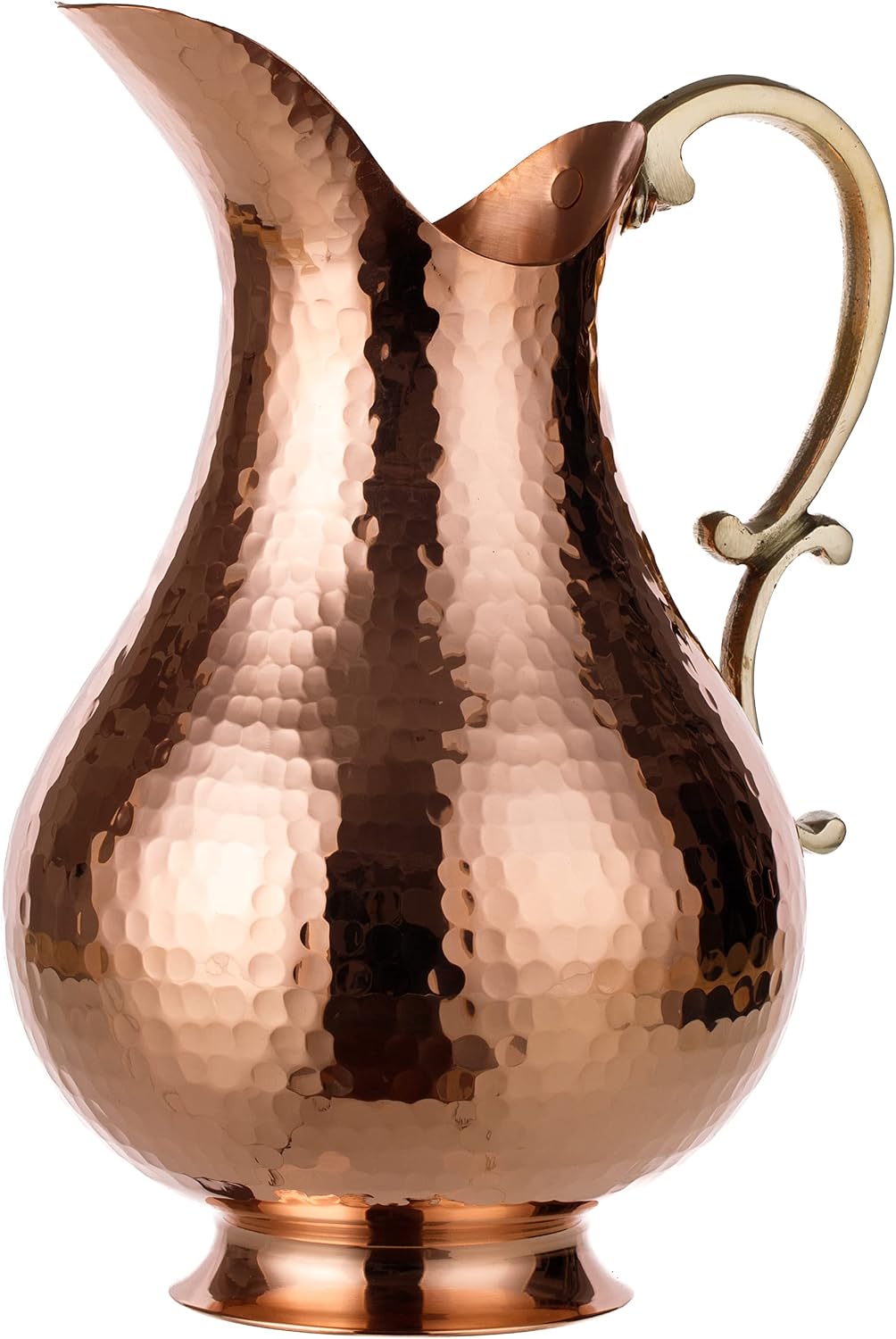 DEMMEX unlined hammered copper pitcher