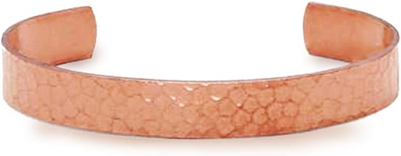 IVY and Bauble hammered uncoated copper cuff